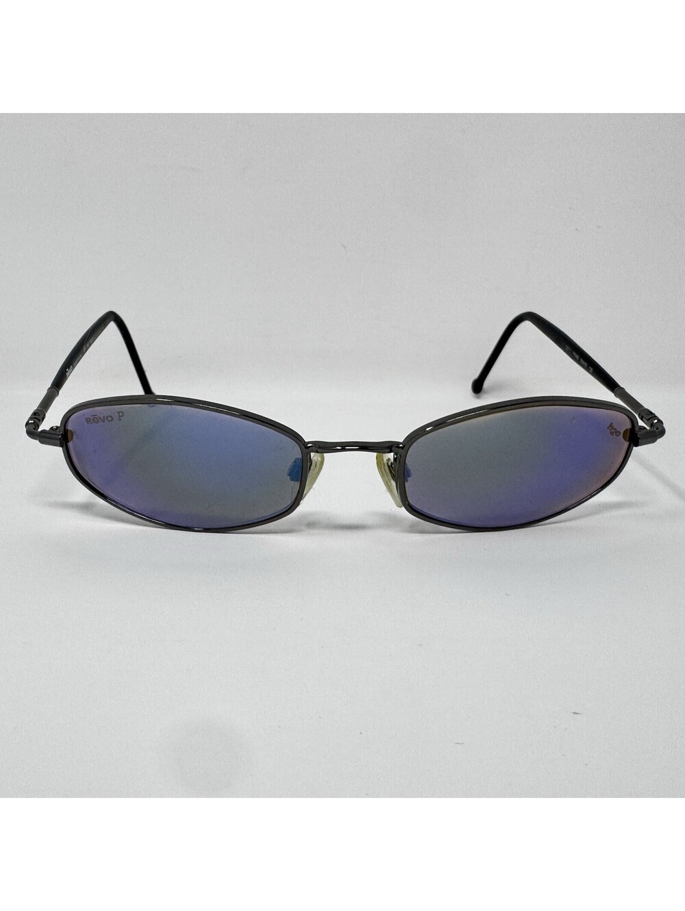 Vintage Revo 3012 080/63 H2O Polarized Sunglasses Blue Mirror 51-19-135 Italy